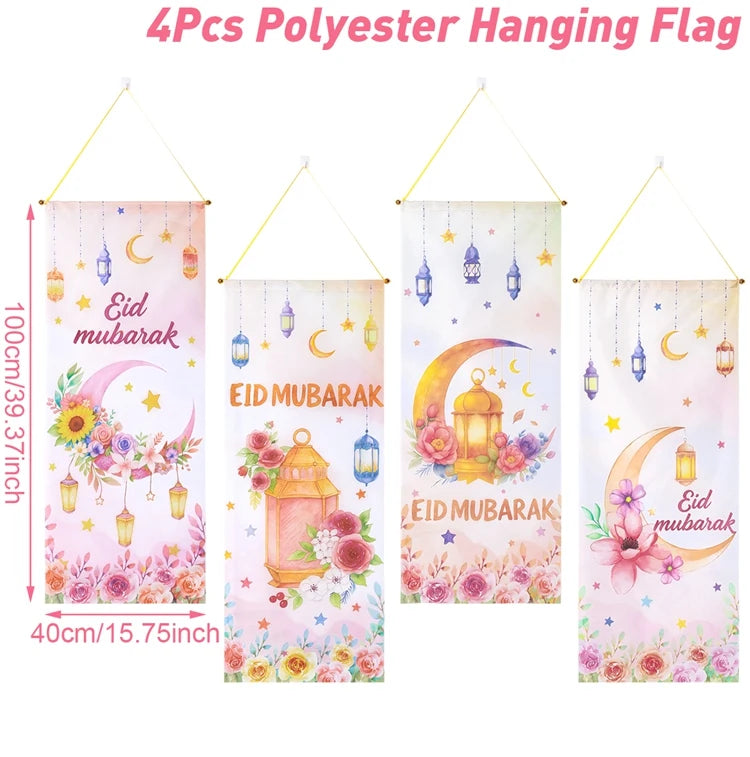 Ramadan Kareem Hanging Flag
