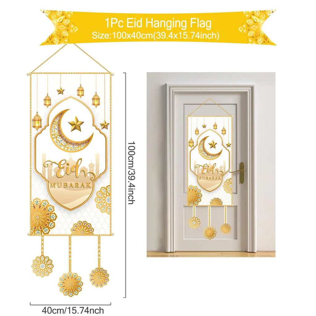 Ramadan Kareem Hanging Flag