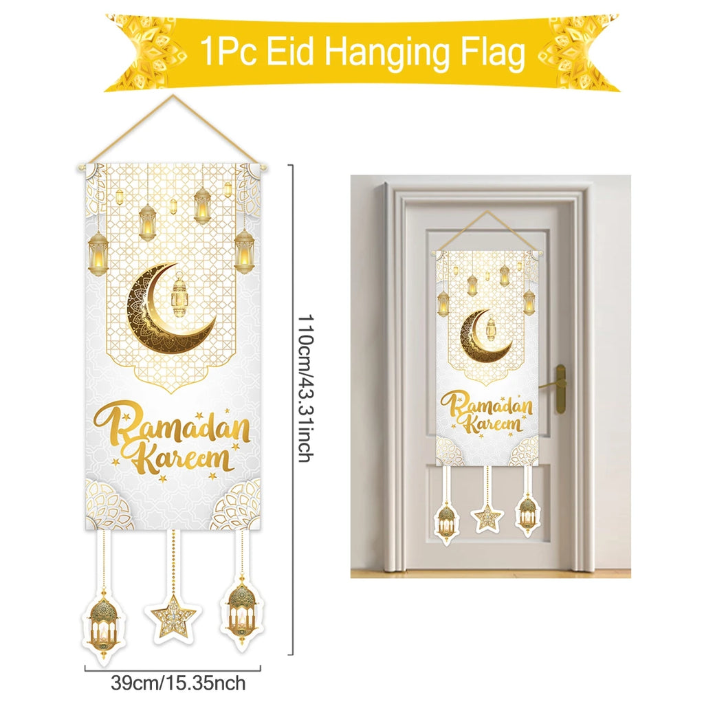 Ramadan Kareem Hanging Flag