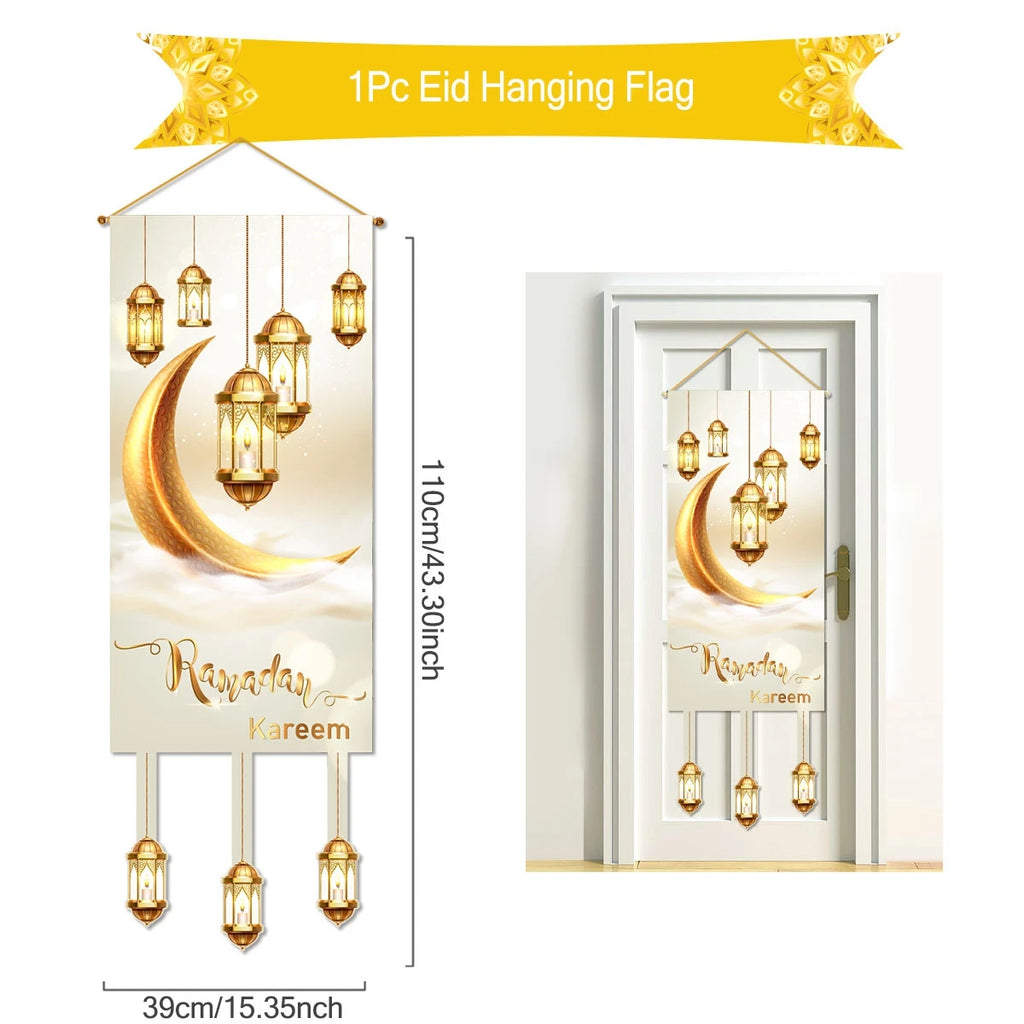 Ramadan Kareem Hanging Flag