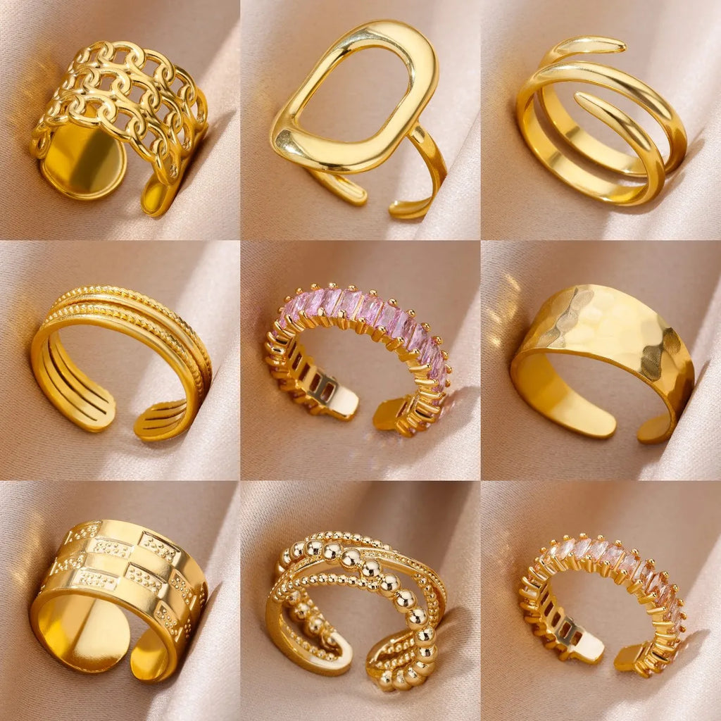 Classic rings wedding