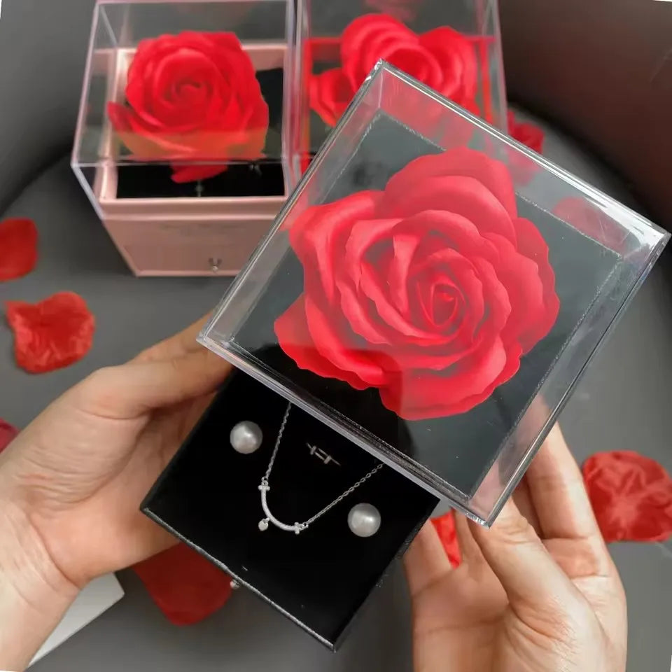 Preserved Flower Rose Gift Box