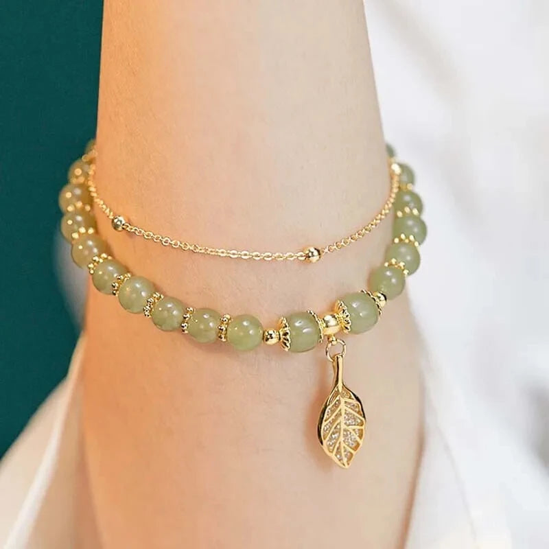 bj Leaf Bracelet