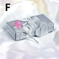 Crystal Glass Rose Flower