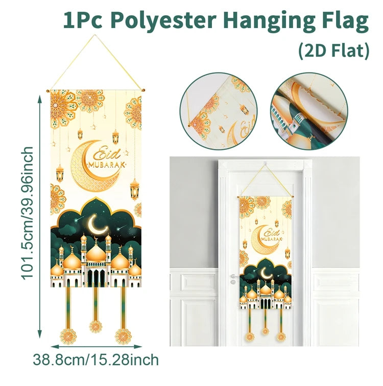 Ramadan Kareem Hanging Flag