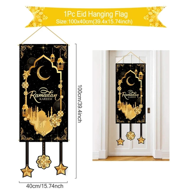 Ramadan Kareem Hanging Flag