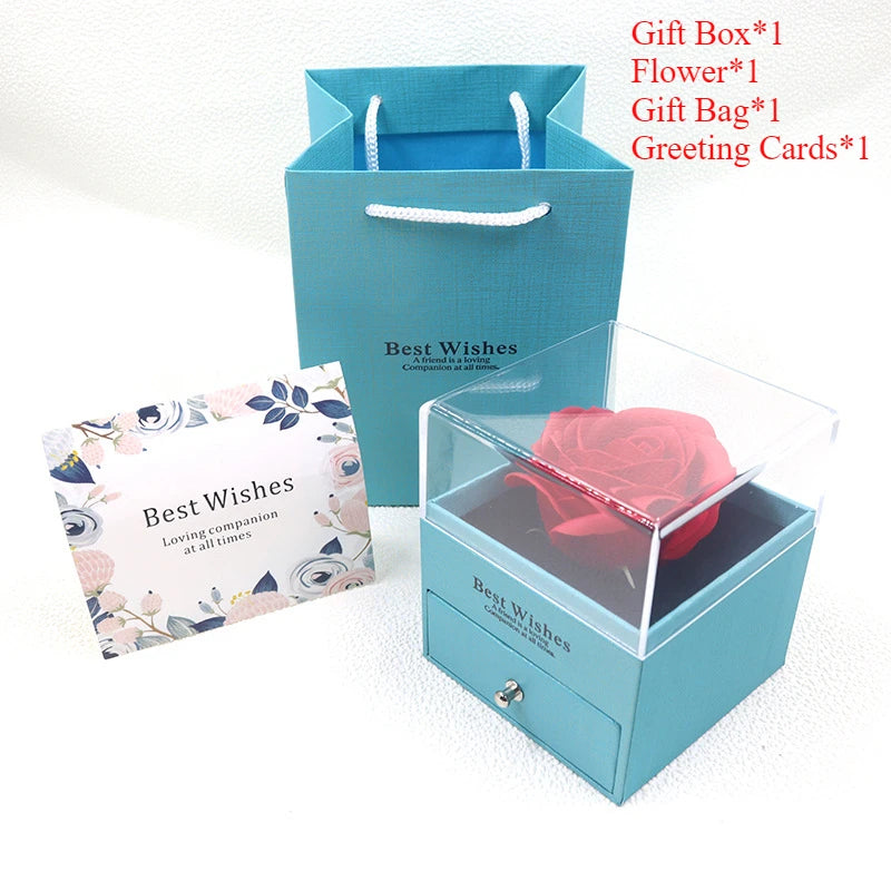 Preserved Flower Rose Gift Box