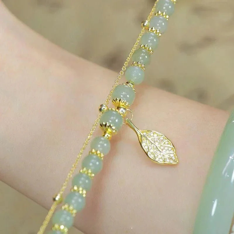 bj Leaf Bracelet